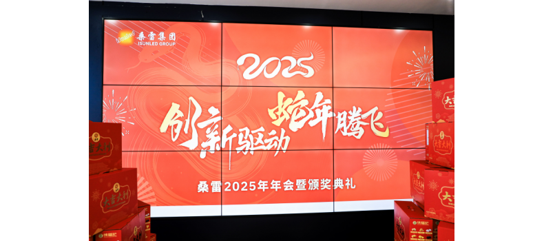 Innovation Drives Progress, Soaring into the Year of the Snake | Sunled Group’s 2025 Annual Gala Suc